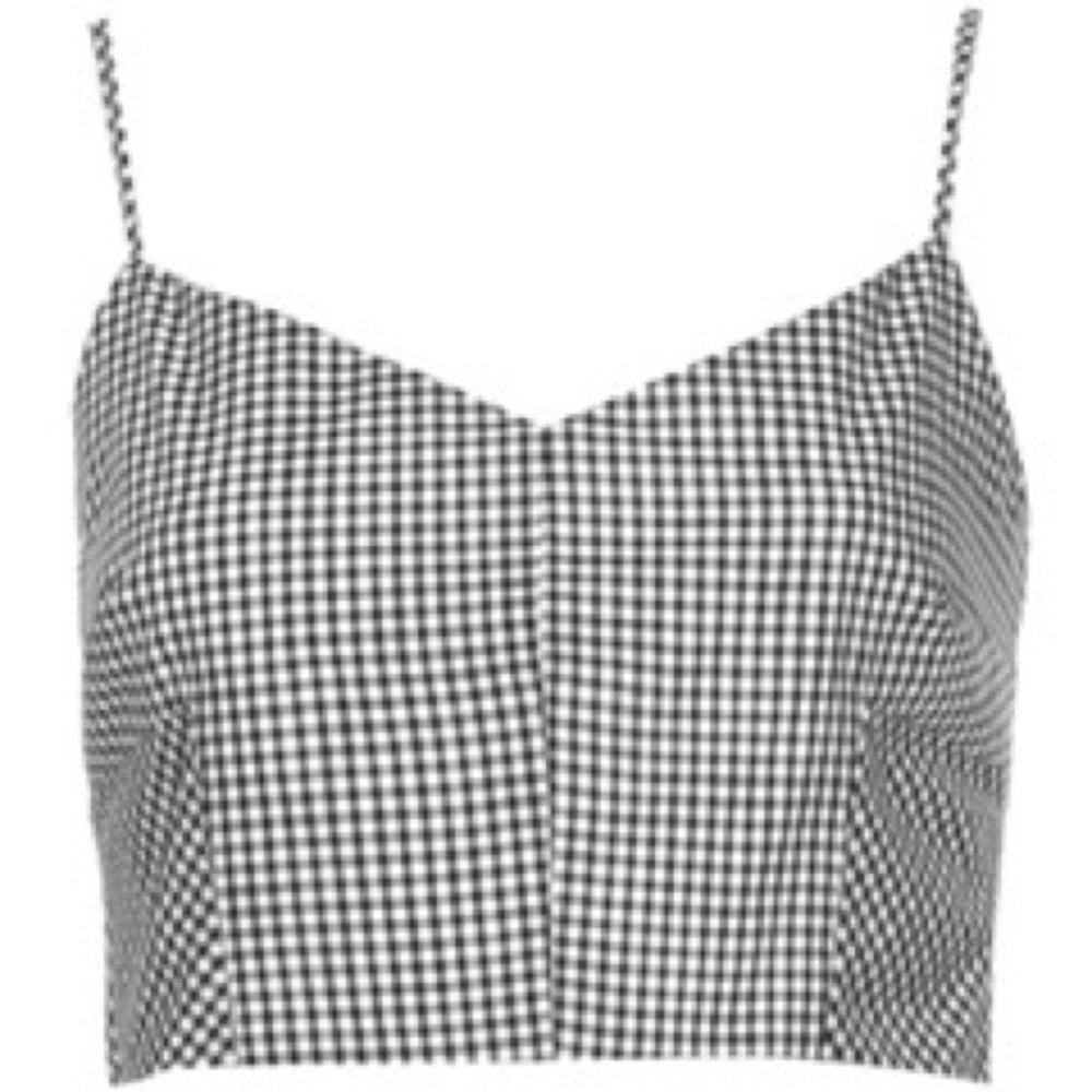 Checkered crop